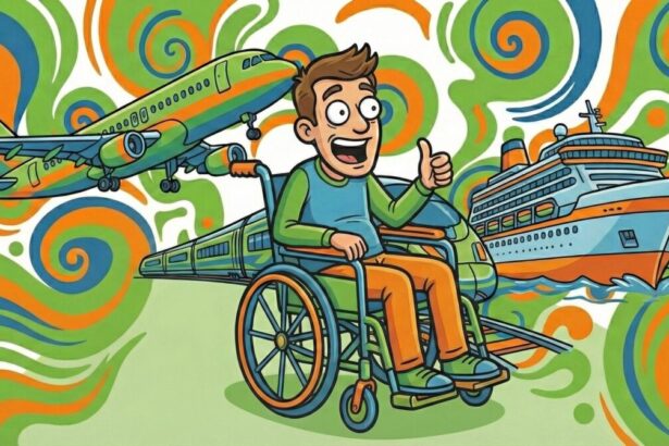 Eine Reise mit dem Rollstuhl ist kein Problem. Ob mit dem Flugzeug, der Bahn oder dem Schiff