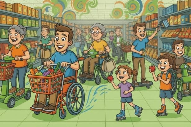 Einkaufen im Rollstuhl: Survival Guide fürs Supermarkt-Chaos - hero