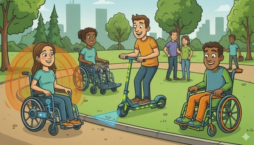 Smart Wheelchair: Wie Kollisionsschutz und Drop-off-Sensoren deinen E-Rolli sicherer machen - hero